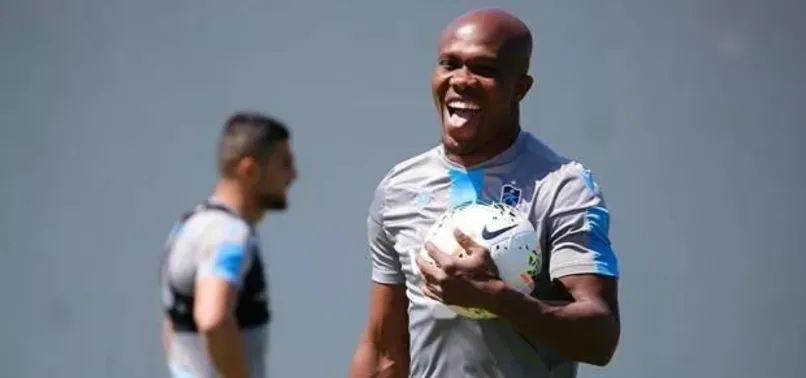 Trabzonspor'da Nwakaeme çok neşeli