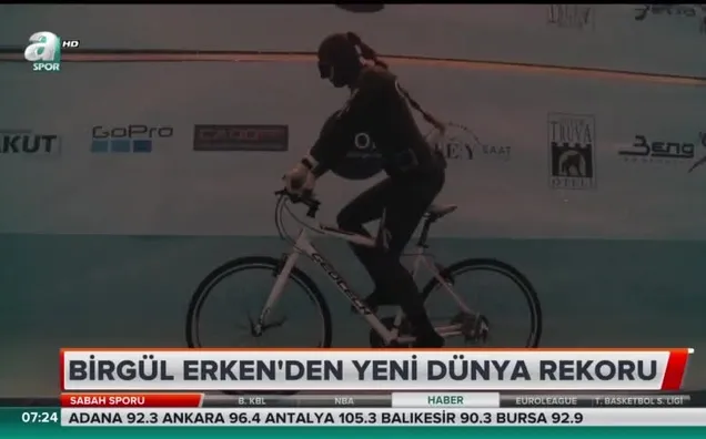 Bilgül Erken'den yeni dünya rekoru