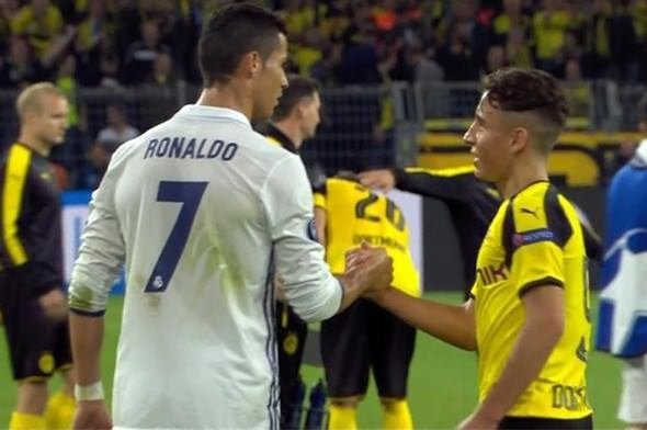 Ronaldo ve Emre Mor’un karesi sosyal medyada olay oldu!