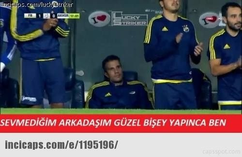Fenerbahçe - Akhisar maçı capsleri