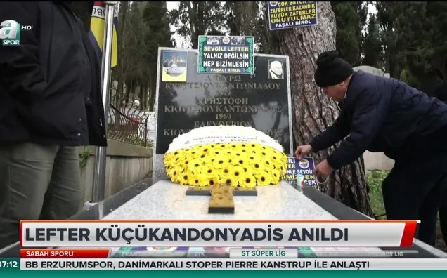 Lefter Küçükandonyadis anıldı