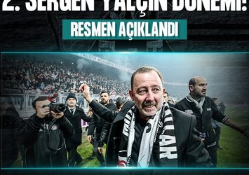 Beşiktaş Sergen Yalçın'ı KAP'a bildirdi!