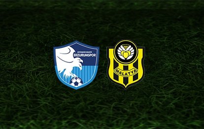 BB Erzurumspor Yeni Malatyaspor maçı CANLI