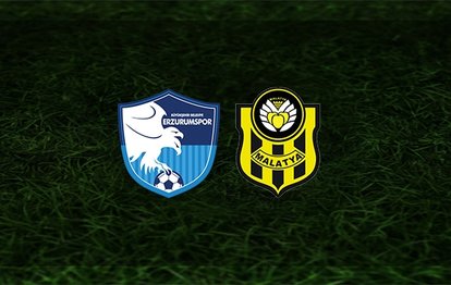 BB Erzurumspor Yeni Malatyaspor maçı CANLI