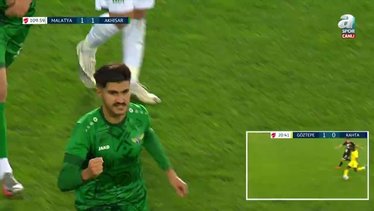 GOL | Öznur Kablo Malatyaspor Kulübü 1-1 Akhisarspor