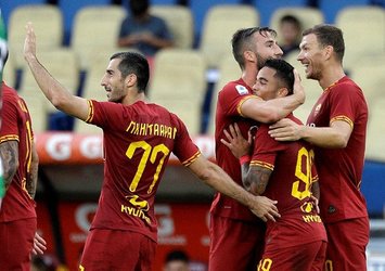 Roma ligde 4 golle kazandı