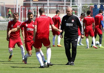 Demir Grup Sivasspor, yeni sezon hazırlıklarını sürdürdü