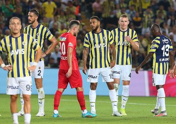 F.Bahçe 1 puanı 90+2'de kurtardı!