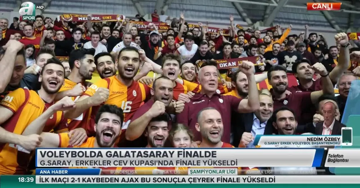 Galatasaray CEV Kupası'nda finalde