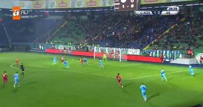 Çaykur Rizespor 1-1 Galatasaray