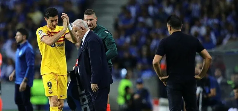 Barcelona'da Robert Lewandowski sakatlandı
