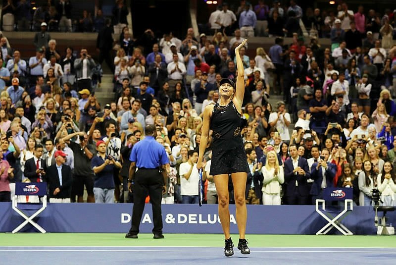 Sharapova’nın gözyaşları
