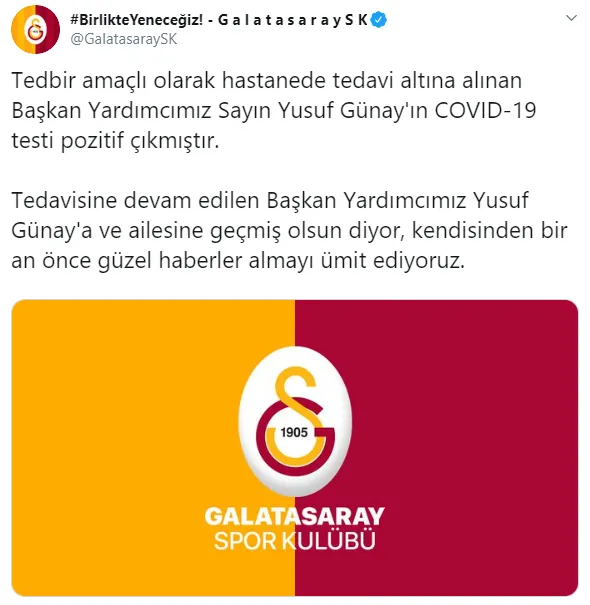 Son dakika! Galatasaray'da bir corona virüsü vakası daha! Yusuf Günay... - 1