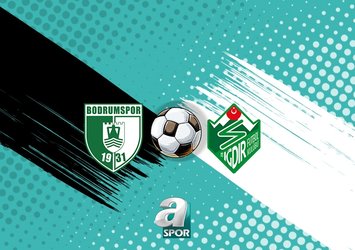 Bodrum FK-Iğdır FK maçı bilgileri!