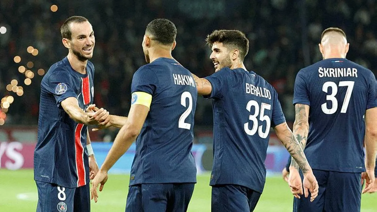 PSG 3-1 Brest (MAÇ SONUCU ÖZET)