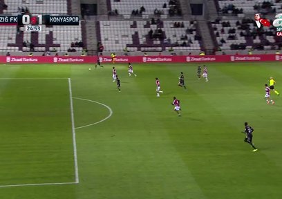 GOL | 23 Elazığ Fk 0 - 1 T. Konyaspor
