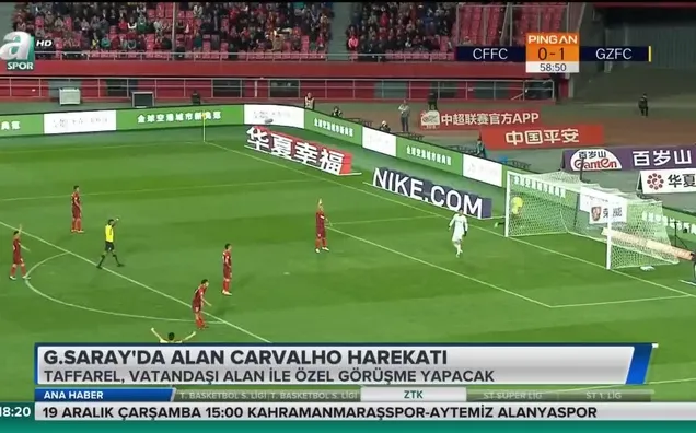 Galatasaray'da Alan Carvalho harekatı