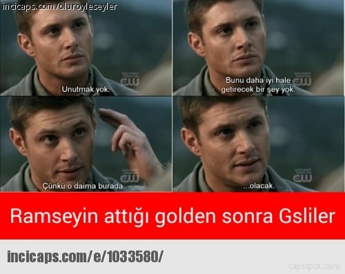 G.Saray - Arsenal maçı caps’leri