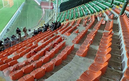Alanyaspor, Antalyaspor taraftarının stada verdiği zarar için TFF’ ye başvuru yaptı!