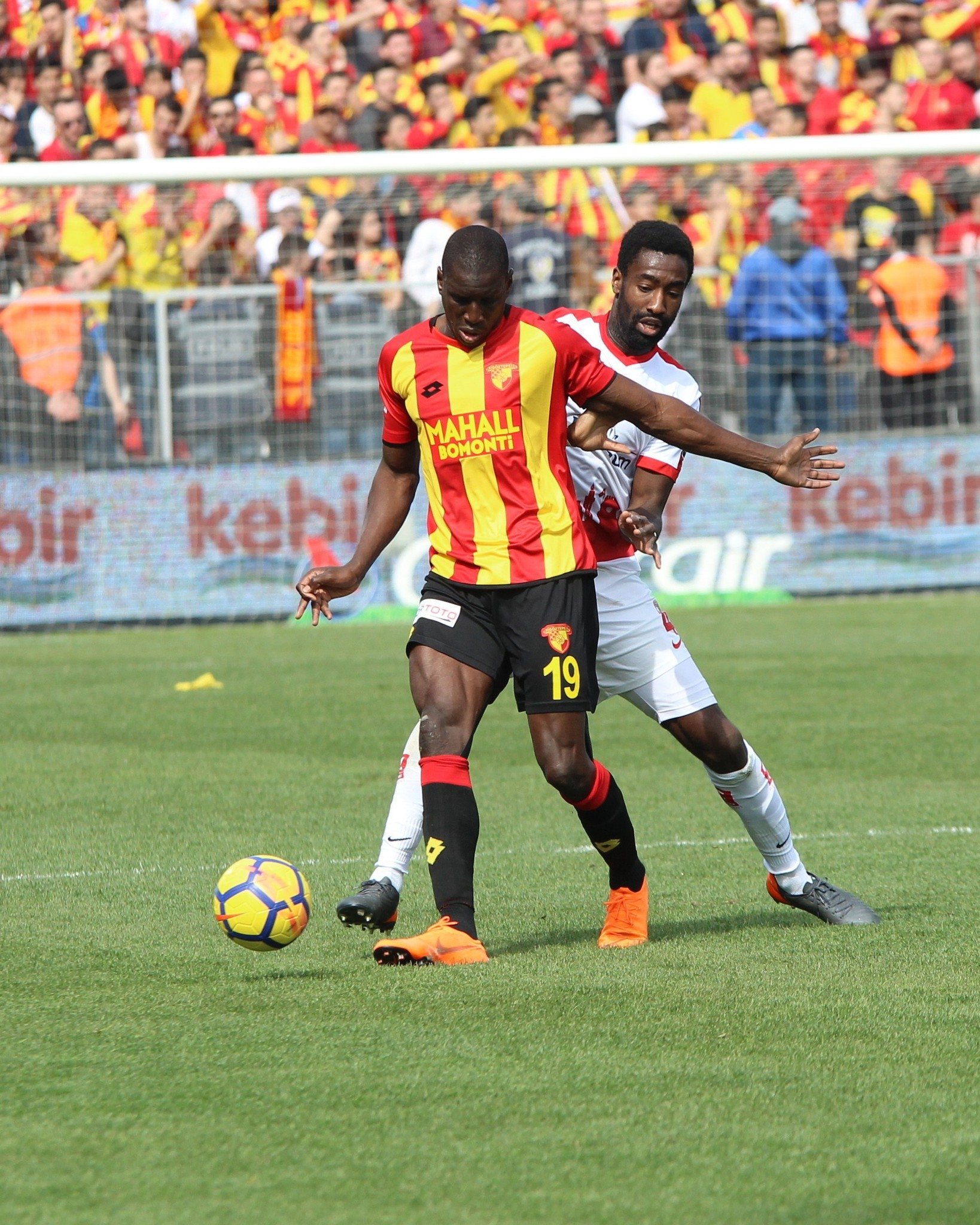Göztepe - Antalyaspor maçından kareler!