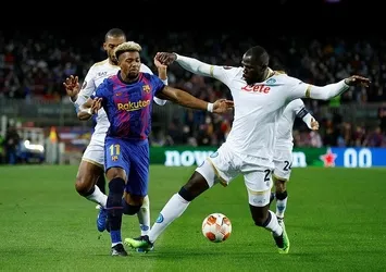Barça ile Napoli yenişemedi!