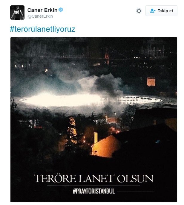 Futbol dünyası terörü lanetledi