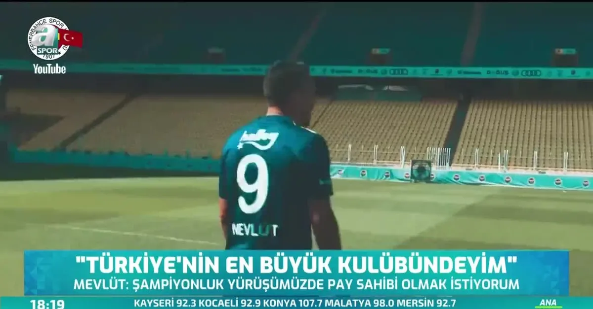 "Türkiye'nin en büyük kulübündeyim"