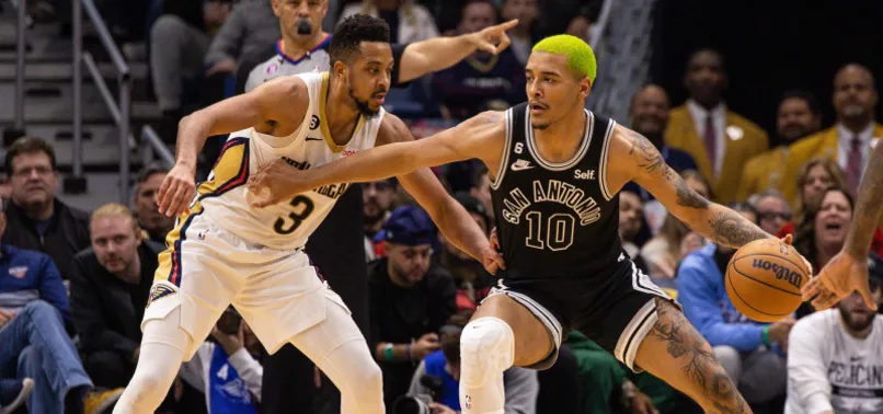 NBA'de New Orleans San Antonio Spurs'ü yendi!