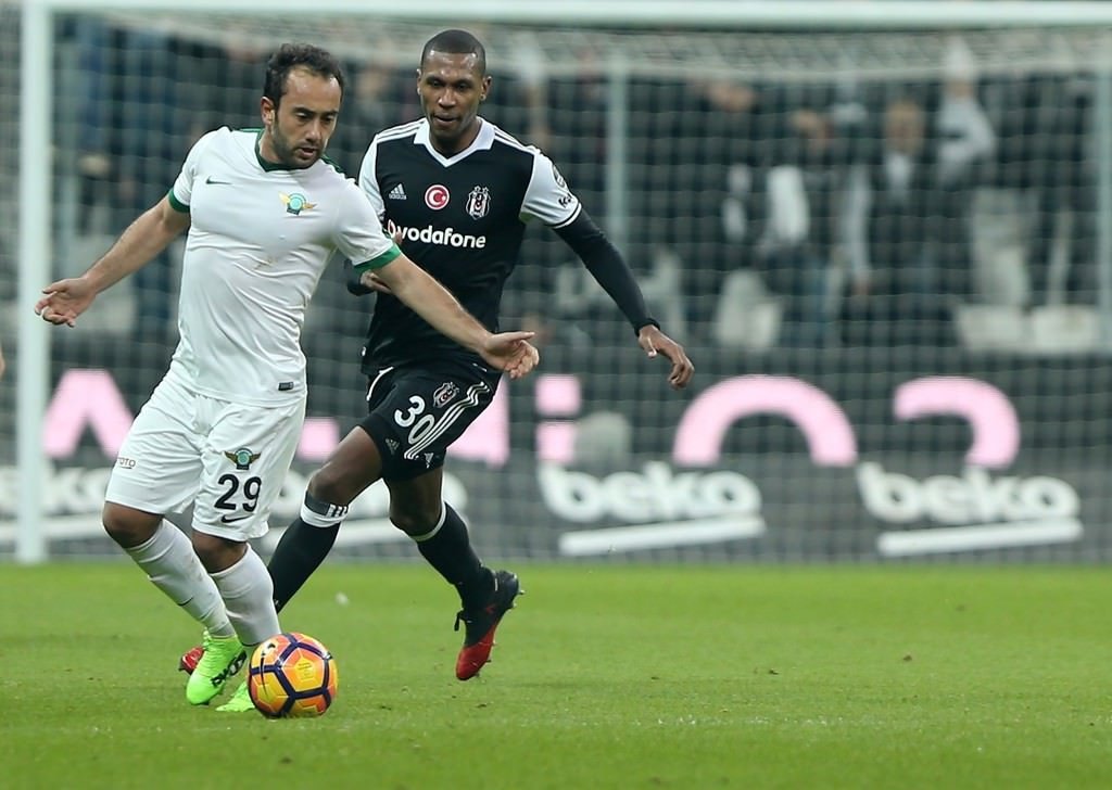 Beşiktaş-Akhisar Belediyespor karşılaşmasından kareler