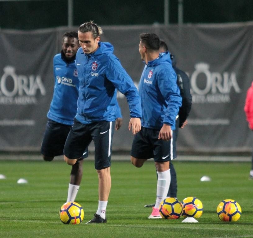 Trabzonspor’da kıran kırana antrenman