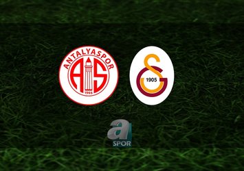 Antalyaspor-G.Saray | CANLI