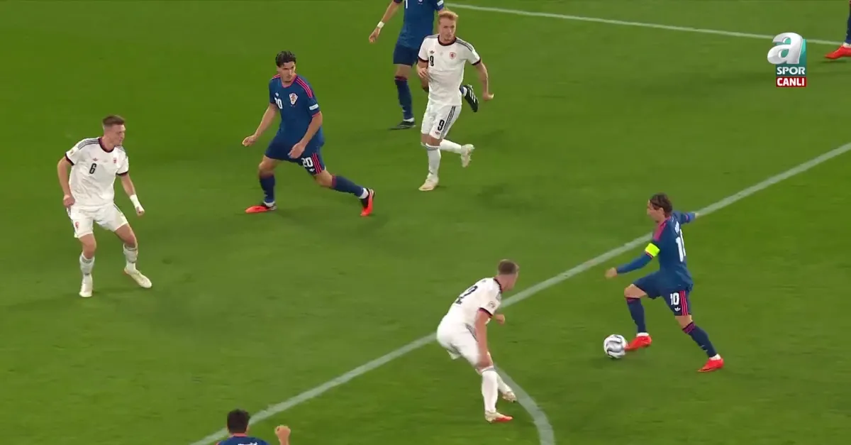 GOL | Çekya 0-1 Hırvatistan
