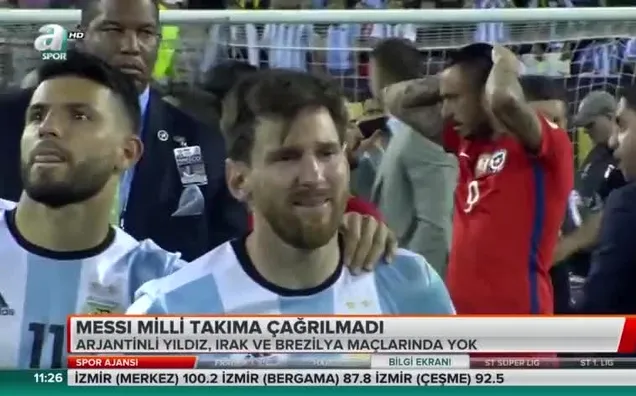Messi milli takıma çağrılmadı