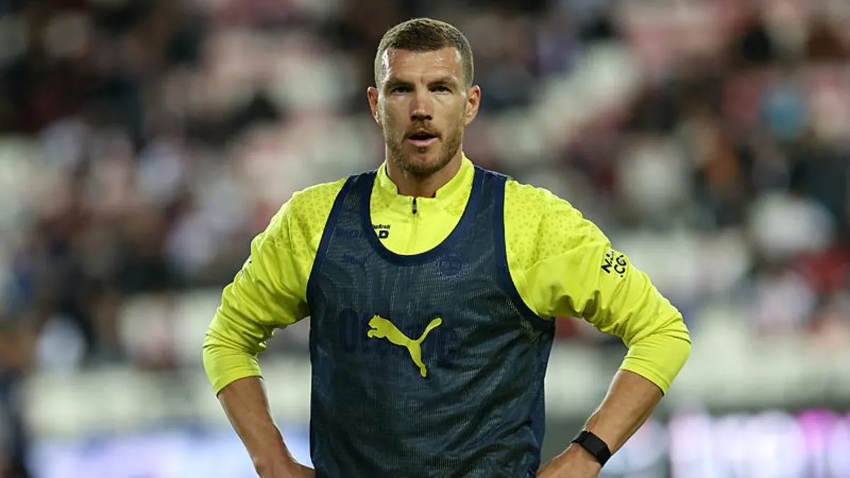 Fenerbahçe'de Edin Dzeko sürprizi! İlk 11'de...