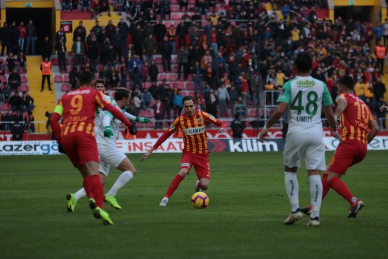 Kayserispor - Bursaspor Maçtan kareler