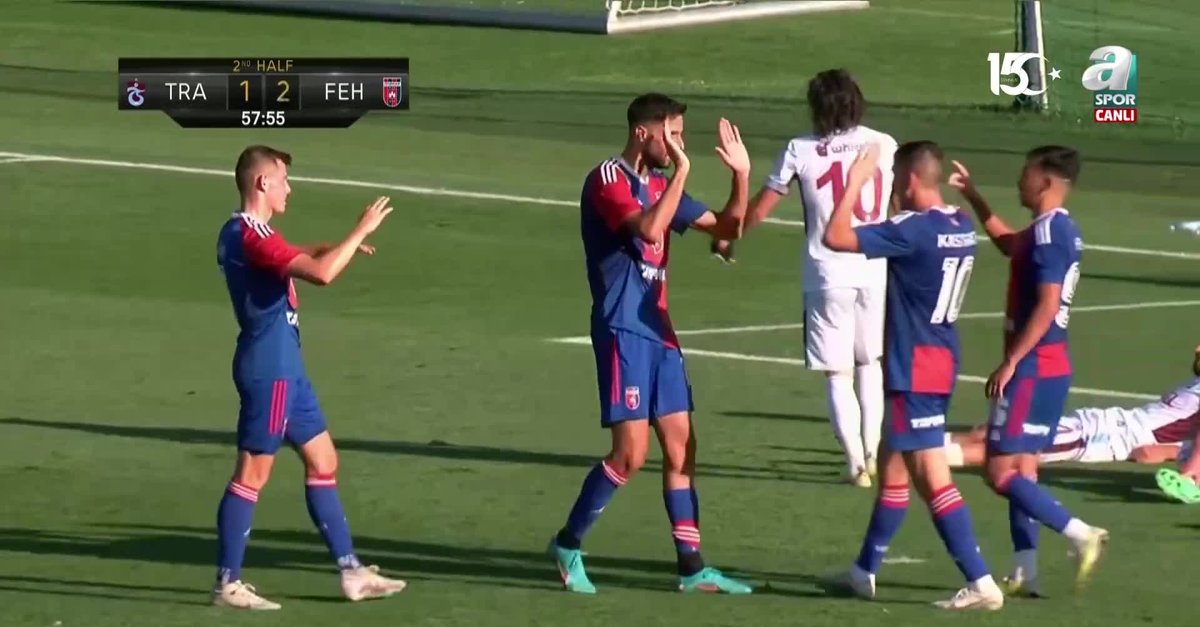 GOL | Trabzonspor 1-2 Fehervar