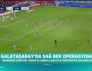 Galatasaray'da sağ bek operasyonu