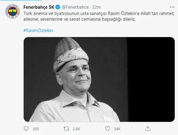 Usta oyuncu Rasim Öztekin'in vefatı yasa boğdu! Spor camiasından başsağlığı mesajı... - 5