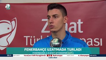 Berke Özer'den Fenerbahçe - Afyonspor maçı sonrası Altay Bayındır yorumu