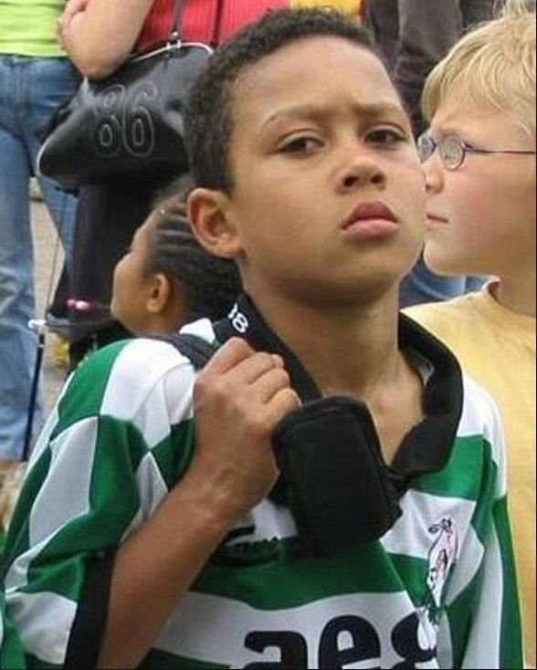 Futbolcuların çocukluk halleri