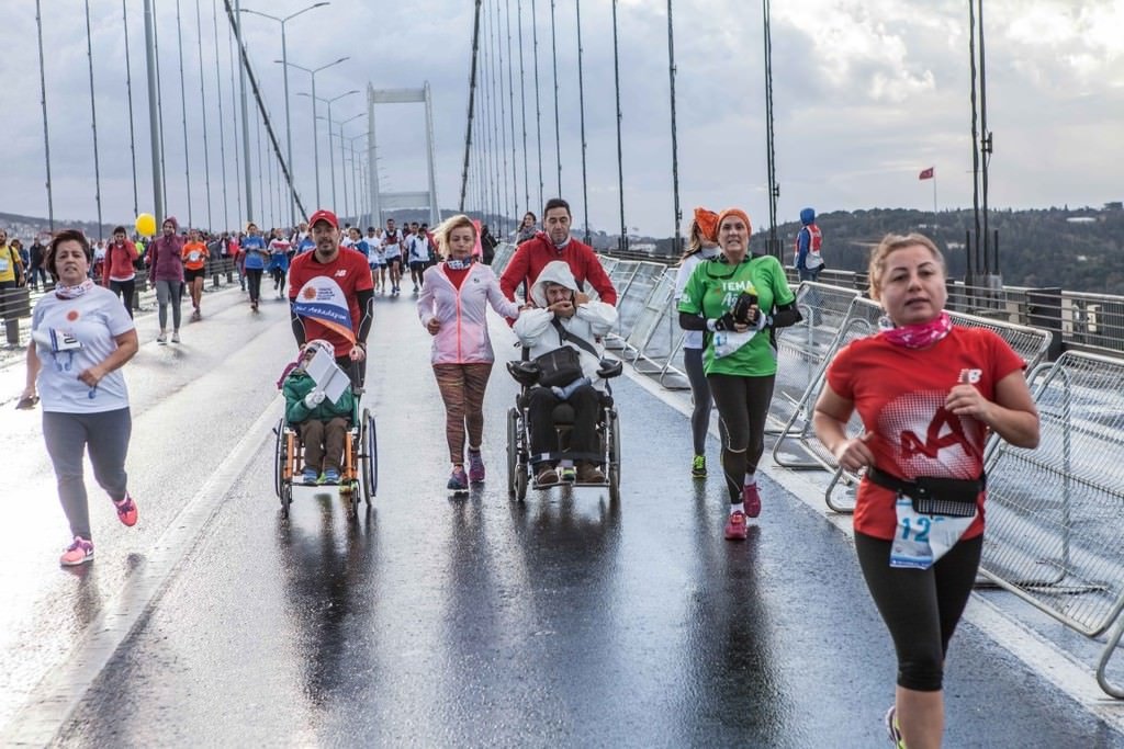 Vodafone 38. İstanbul Maratonu’ndan kareler