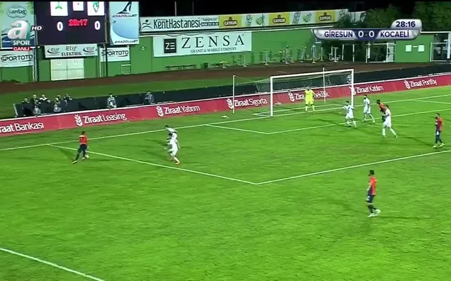 Giresunspor 1-0 Kocaelispor