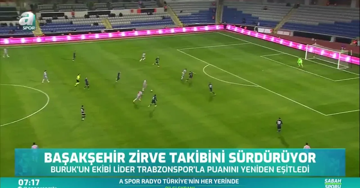 Başakşehir zirve takibini sürdürüyor