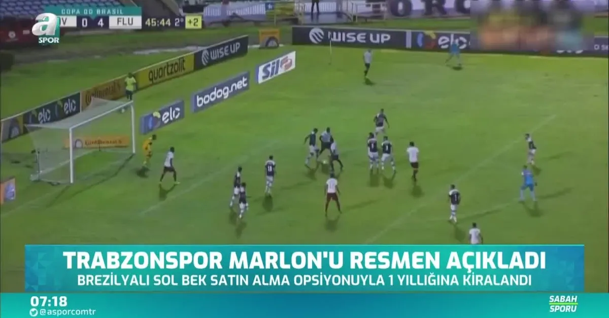 Trabzonspor Marlon'u resmen açıkladı