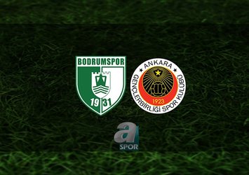 Bodrumspor - Gençlerbirliği maçı hangi kanalda?
