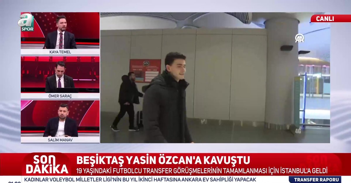 Beşiktaş Yasin Özcan'a kavuştu