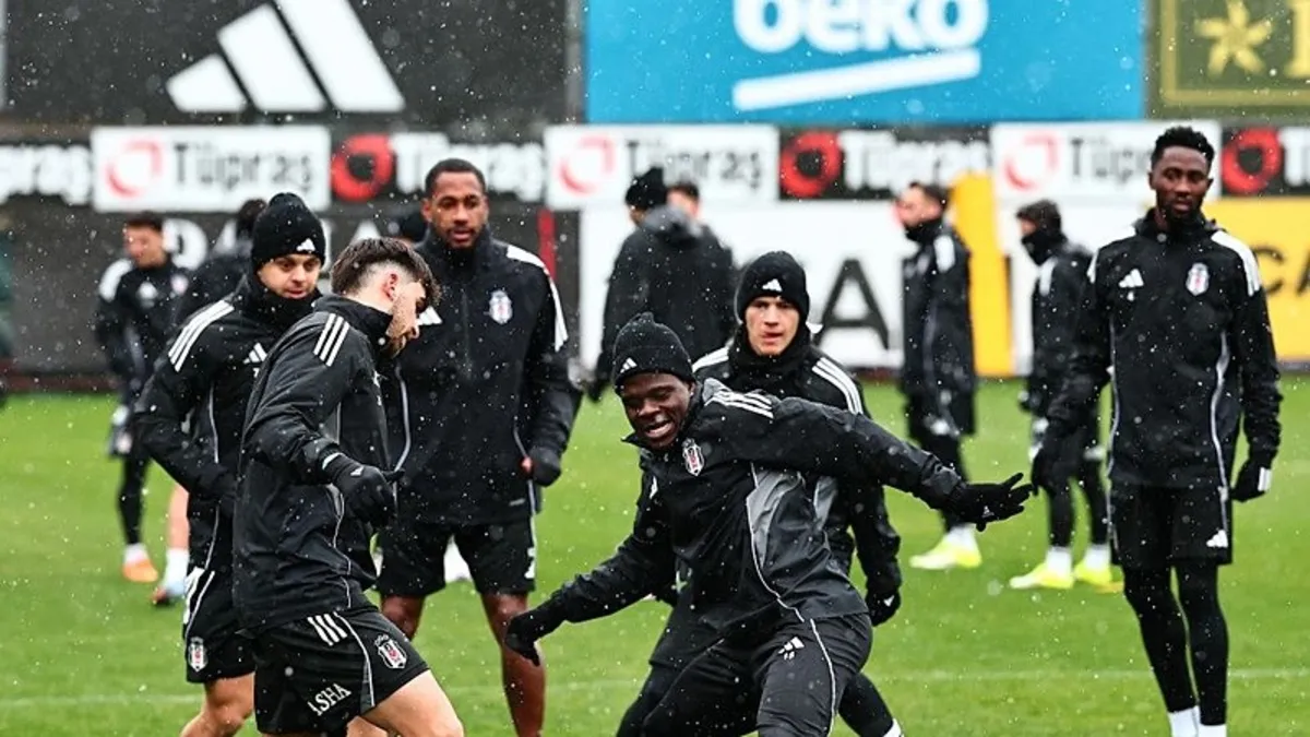 Beşiktaş'ta Göztepe maçı hazırlıkları devam ediyor