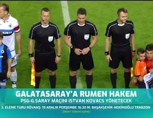Galatasaray'a Rumen hakem