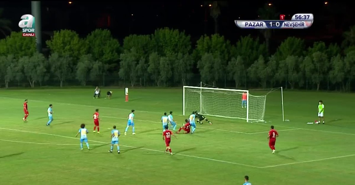 GOL l Pazarspor 1 - 1 Nevşehir Belediyespor
