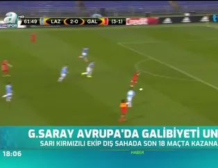 Galatasaray Avrupa'da galibiyeti unuttu